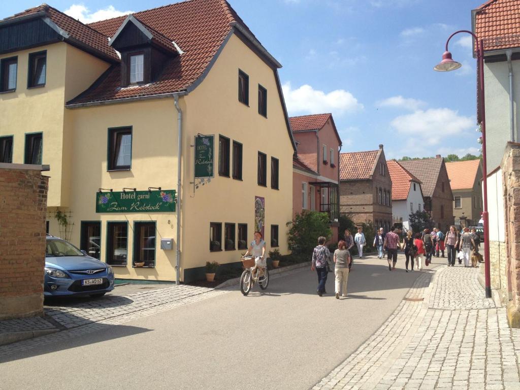 Hotel garni Zum Rebstock Naumburg  Exteriör bild